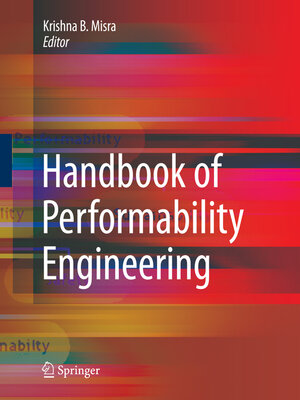 cover image of Handbook of Performability Engineering